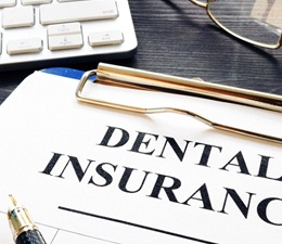 Dental insurance claim form for dental implants. 
