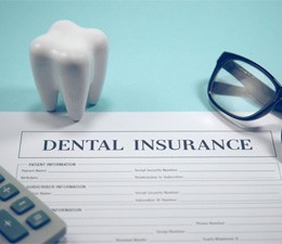 Dental insurance claim form