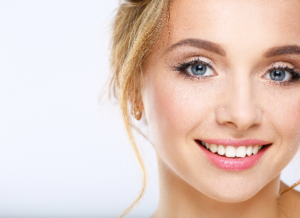 woman with attractive smile